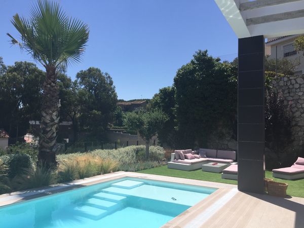 Zona de piscina.